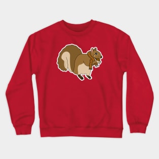 Fashionable Squirrel Crewneck Sweatshirt